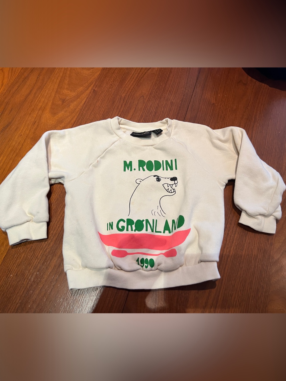 Mini Rodini Sweatshirt - Polar Bear Print